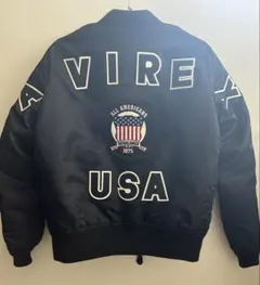 AVIREX 50th Anniversary MA-1 ブラック M