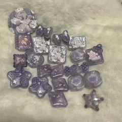 イラストミックスビーズ80g夜光#1