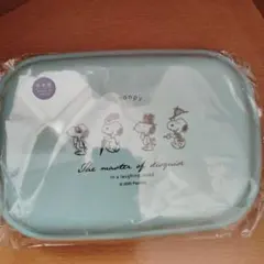 Snoopy スヌーピー フタ付きランチプレート 260×180×140mm