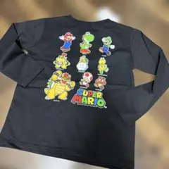 SUPER MARIO 長袖カットソー 120cm 新品タグ付き