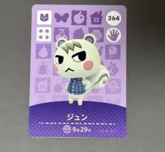 あつまれどうぶつの森 amiiboカード ジュン - メルカリ