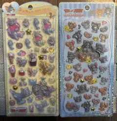 トムジェリ プチドロップステッカー・うるちゅる2枚セット【正規品】