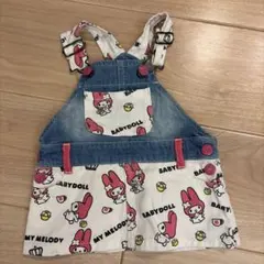 BABYDOLL マイメロディ ジャンバースカート 80cmのサムネイル