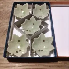 新品未使用　たち吉　もみじ　5個セットのサムネイル