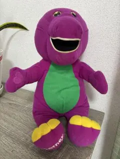 バーニー ぬいぐるみ 約30cm 紫 - メルカリ