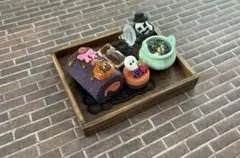 ミニチュア　ハロウィンセット　フェイクフード　ハンドメイド