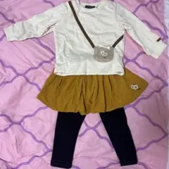 ムージョンジョン　上下セット　お花　トレーナー　スカンツ　セットアップ　美品