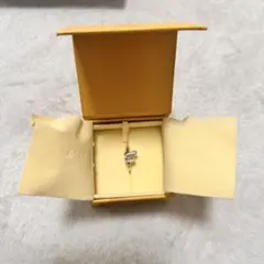 【新品】FENDI ダイヤモンド付きリング ゴールドボックス