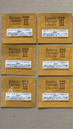 オージオ　ビューティーオープナー　サンプル　6包