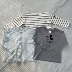 無印良品等　長袖4点セット　90.95cm