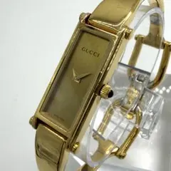 【稼動】 GUCCI 腕時計 1500L ゴールド バングルウォッチ クオーツのサムネイル