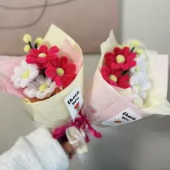 韓国/モールフラワー/お祝い/花束２点セット