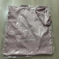 JEANASIS オリジナルトートバッグ ポーチ　ピンク　ノベルティ