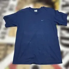 90s メキシコ製　NIKE Tシャツ ネイビー
