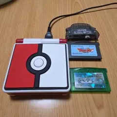 ゲームボーイアドバンスSPモンスターボール　ソフト2個ワイヤレスアダプタ付き
