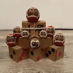 郷土玩具】廃絶 会津張子 だるま② - メルカリ