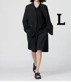 新品未使用　ユニクロ　感動バミューダショーツ　L UNIQLO C