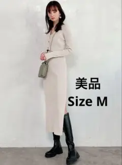 GRL グレイル rut822 ラメニット ワンピース セットアップ