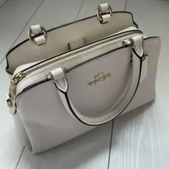 Coach ベージュ 2WAYハンドバッグ