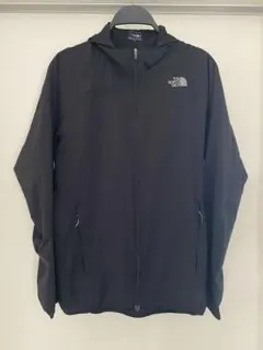 THE NORTH FACE 黒　スワローテイルベントフーディ パーカー L