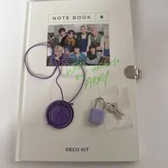 BTS DECO KIT BOOK ノート 新品未開封 - メルカリ