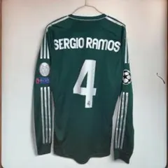 12-13 レアル・マドリード セリオ・ラモス7番 長袖 シャツ