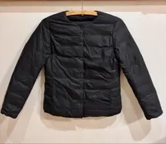 ⭐︎新品未使用⭐︎ 無印良品 ブラック ノーカラー ダウンジャケット