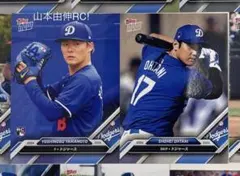 Topps Now ドジャース セット 大谷翔平 山本由伸 RC