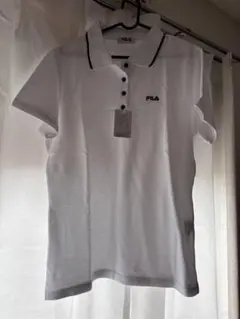 FILA ポロシャツ ホワイト LLサイズ