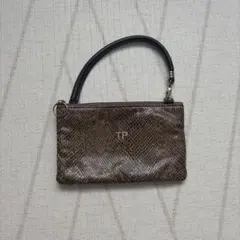 シアタープロダクツ　theatre products ヘビ柄ポーチ