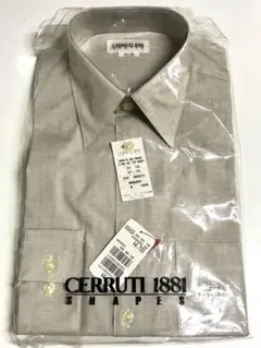 CERRUTI 1881 綿100% 長袖シャツ Sサイズ　新品　★ス6850