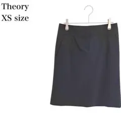 セオリー/スカート/タイト/Iライン/ひざ丈/ウール/日本製/XS/ブラックのサムネイル