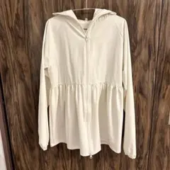 【未使用】coca コカ　UVカットギャザーパーカー