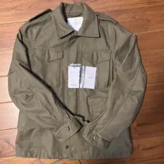 HYKE オリーブドラブ ミリタリージャケット サイズ01