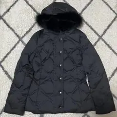 美品　iCB ダウンジャケット　ブルーフォックス　Sサイズ　ブラック