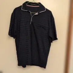 INTERMEZZO ポロシャツ ブラック メンズLL
