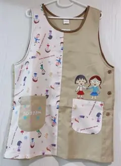 新品　ちびまる子ちゃん展　会場限定　豊橋帆布前掛け　エプロン　さくらももこ ちびまる子ちゃん Official - 🎀アニメ化30周年記念企画 ちび