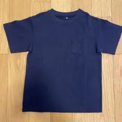 ユニクロ　tシャツ 半袖　120㎝　ネイビー