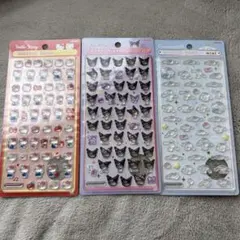 【新品 正規品】ハローキティ クロミ シナモンロール ボンボンドロップシール