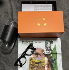 JINS ドラゴンボール　孫悟空　筋斗雲　メガネフレーム　度なし