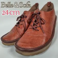 Belle＆Sofa◎コンフォートシューズ レースアップシューズ 外反母趾防止
