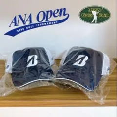 【非売品】新品 ANAオープンゴルフトーナメント2025 ツアーキャップ ペア