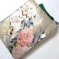 帯リメイク　　ポーチセット