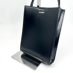 美品✨　ジルサンダー タングル スモール　ゴールド　ロゴ　ショルダーバッグ　黒