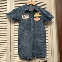 リトシー　ミッキー デニムオールインワン
