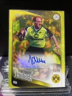 Topps Finest ローター・マテウス インテル 直筆サイン 99枚限定
