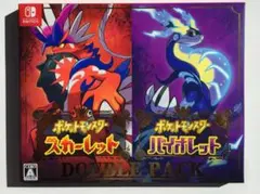新品 Switch ポケットモンスター スカーレット・バイオレット ダブルパック