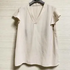 KOE コエ　レディース　Tシャツ　半袖カットソー ブラウス　ベージュ