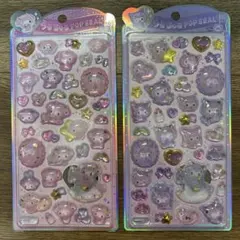 マイメロディー　クロミ　ベビー　うるちゅるシール　2枚セット