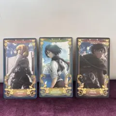 進撃の巨人 キャラクターカード3枚セット